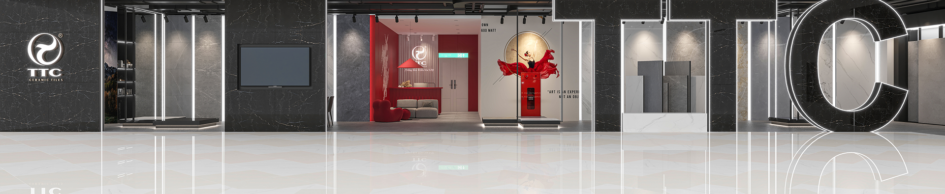 Grande Collection showroom banner