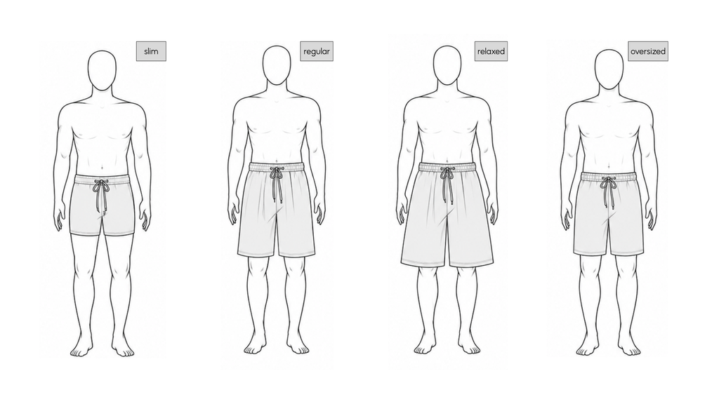Bảng size quần short nam AUNAMTIC hướng dẫn chọn size phù hợp