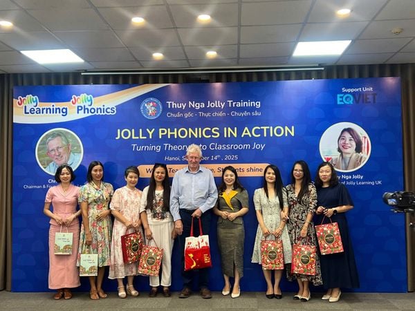Sự kiện Training Jolly Phonics toàn quốc – EQVIET/IES phân phối sách chính hãng độc quyền tại Việt Nam