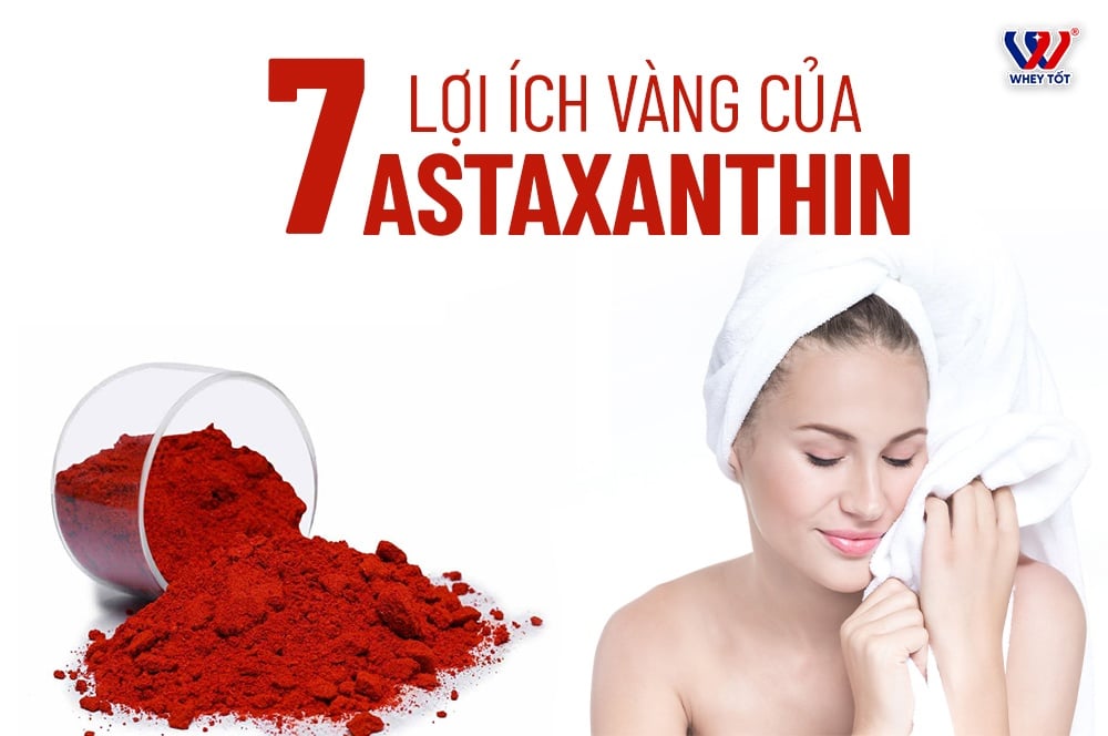 Astaxanthin Có Tác Dụng Gì - 7 Lợi Ích Vàng Cho Sức Khỏe Toàn Diện