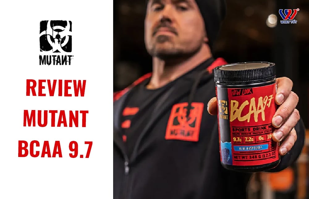 Review Mutant BCAA 9.7: 9,7g amino thực chất gồm gì