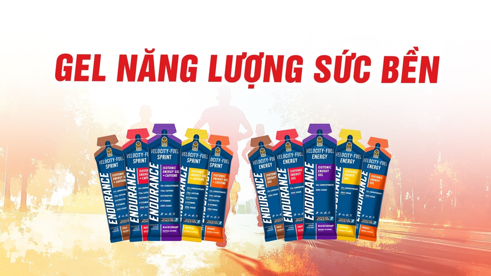 Gel Năng Lượng Bí Quyết Bứt Phá Sức Bền Cho Mọi Cuộc Đua