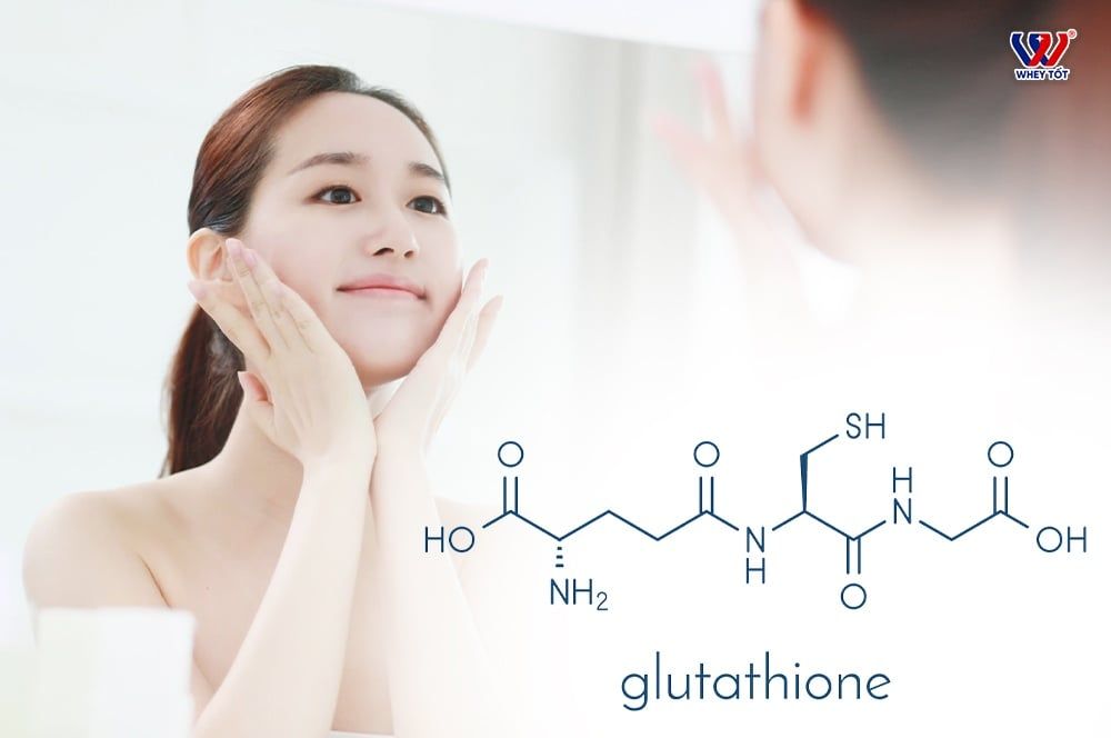 glutathione 2400 mg injectable 11 tác dụng khi uống Glutathione với Vitamin C giúp trắng da hiệu quả