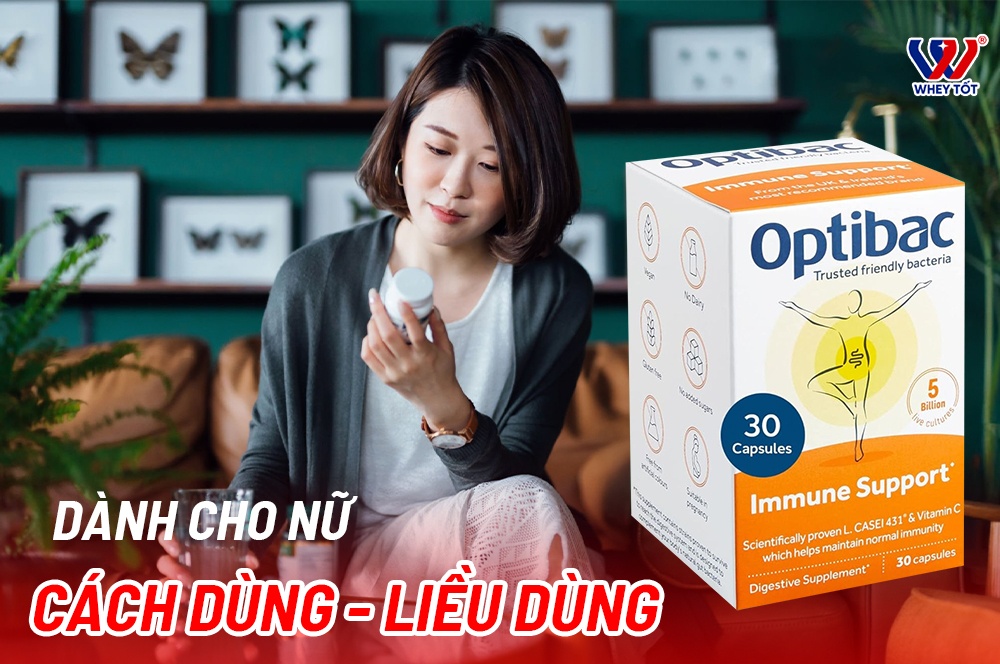 Hướng Dẫn Dùng Optibac Probiotics Chuyên Biệt Cho Phụ Nữ