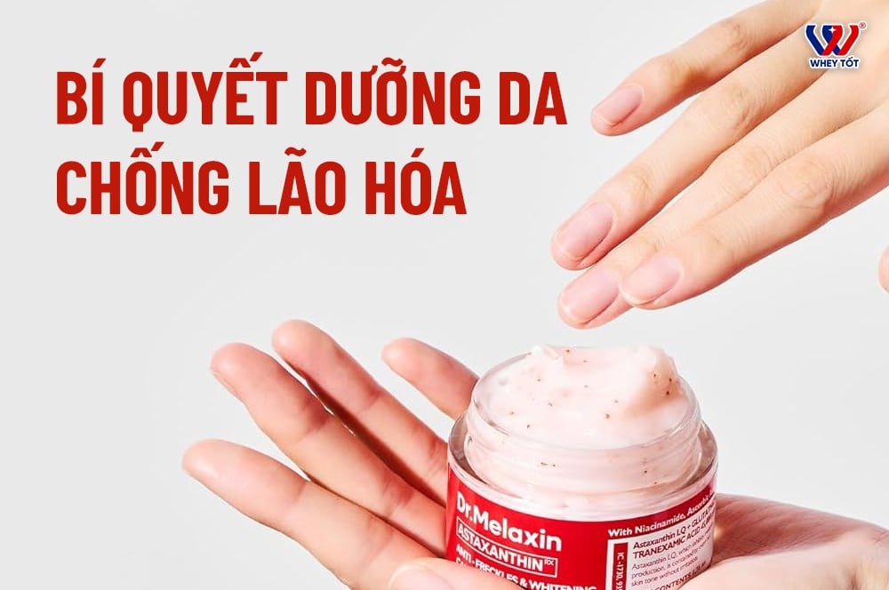 Kem Astaxanthin - Bí Quyết Dưỡng Da Chống Lão Hóa Từ Sắc Tố Biển Đỏ