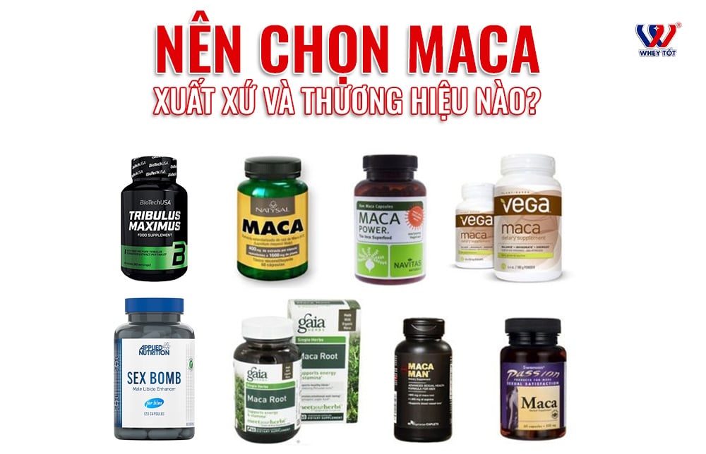Cách chọn viên uống maca theo hàm lượng, xuất xứ và thương hiệu