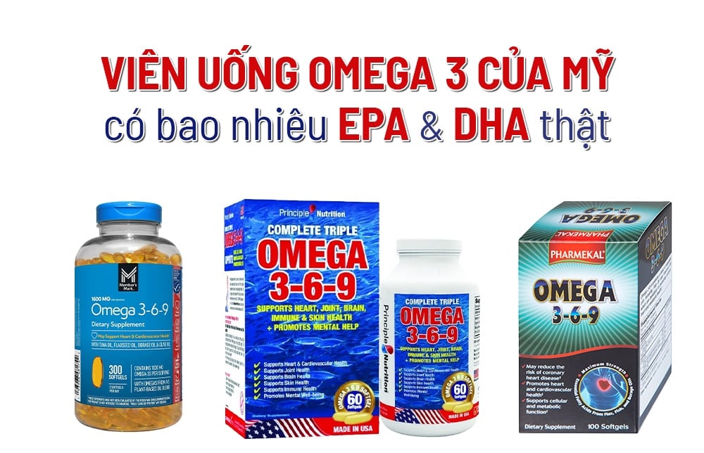 Omega 3 6 9 của Mỹ có tác dụng gì? Cách đọc nhãn và ngày uống mấy viên