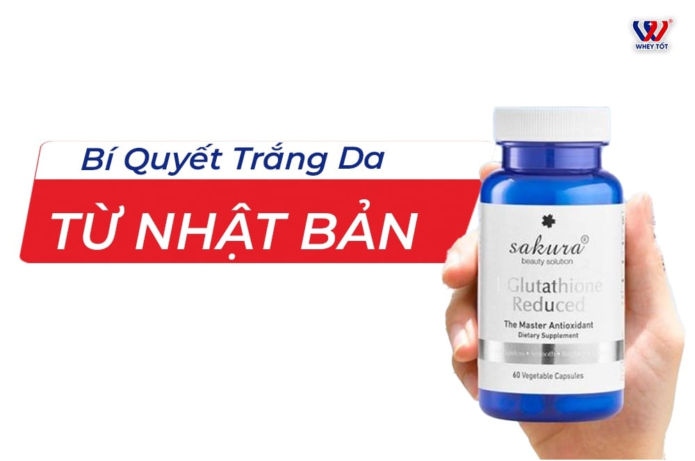 Reduced Glutathione Của Nhật Giải Pháp Dưỡng Trắng Hữu Cơ