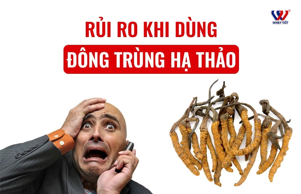 Tác hại của đông trùng hạ thảo: 6 rủi ro khi dùng sai cách cần biết