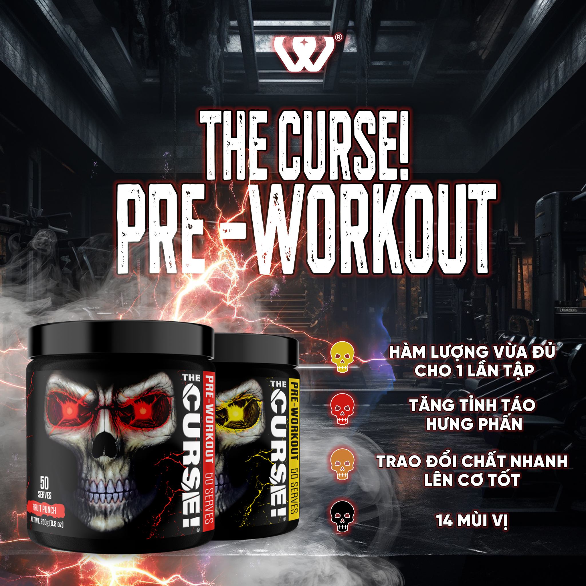 Đánh Giá The Curse Pre Workout Tăng Sức Mạnh Giá Tốt Cho Người Mới