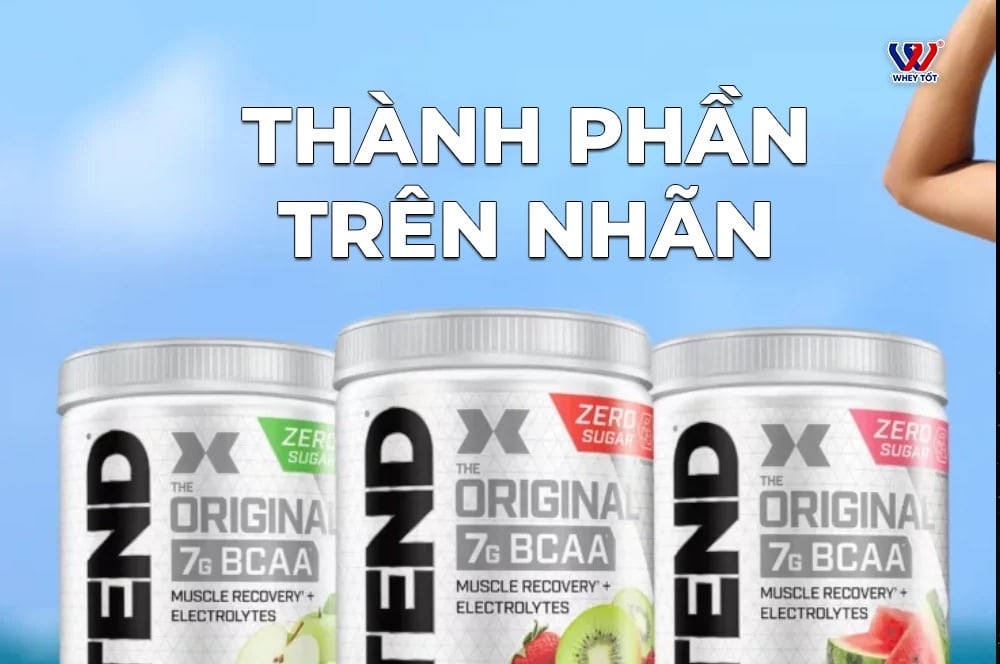 thành phần trên nhãn