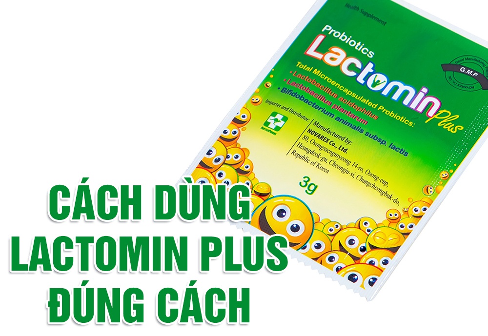 cách dùng lactomin đúng cách