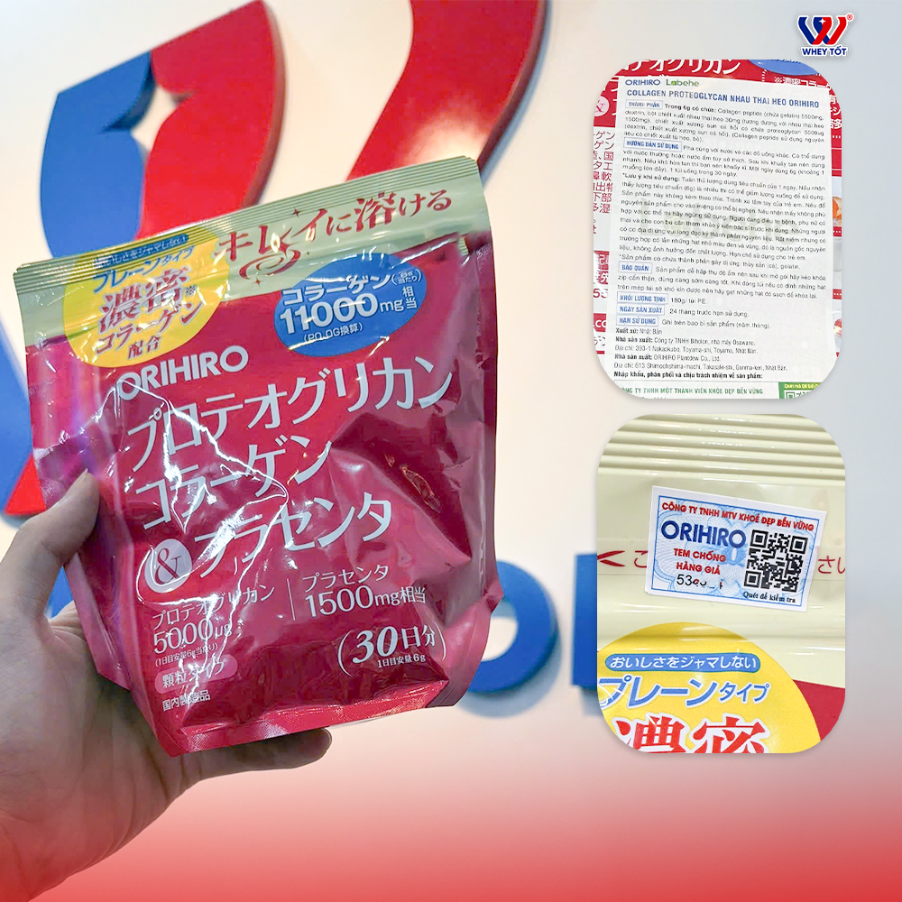 Collagen nhau thai heo
