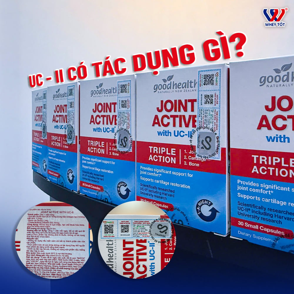 Goodhealth Viên Uống Phục Hồi Sụn Khớp Joint Active