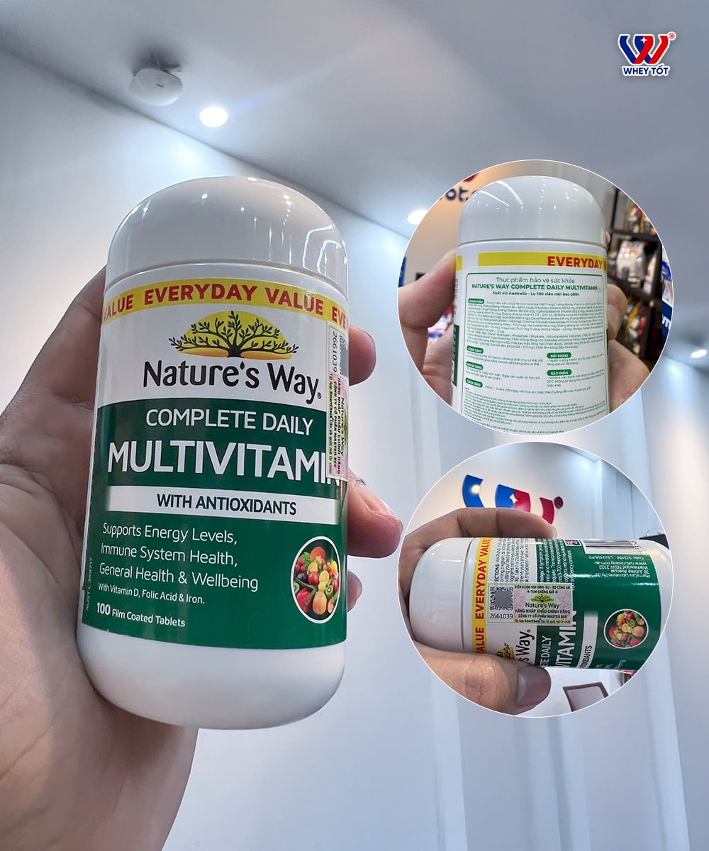 Bổ Sung Vitamin Và Khoáng Chất (100 viên)
