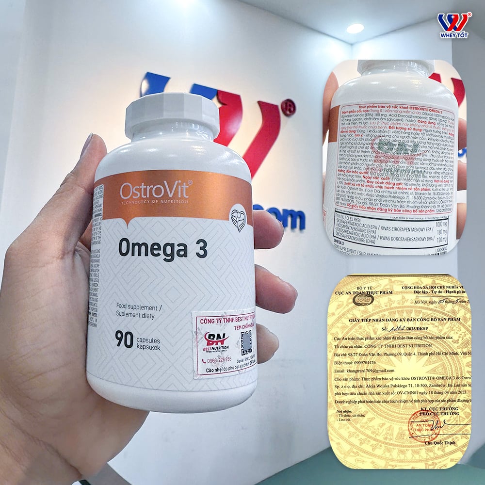 OstroVit Omega 3 1000 mg