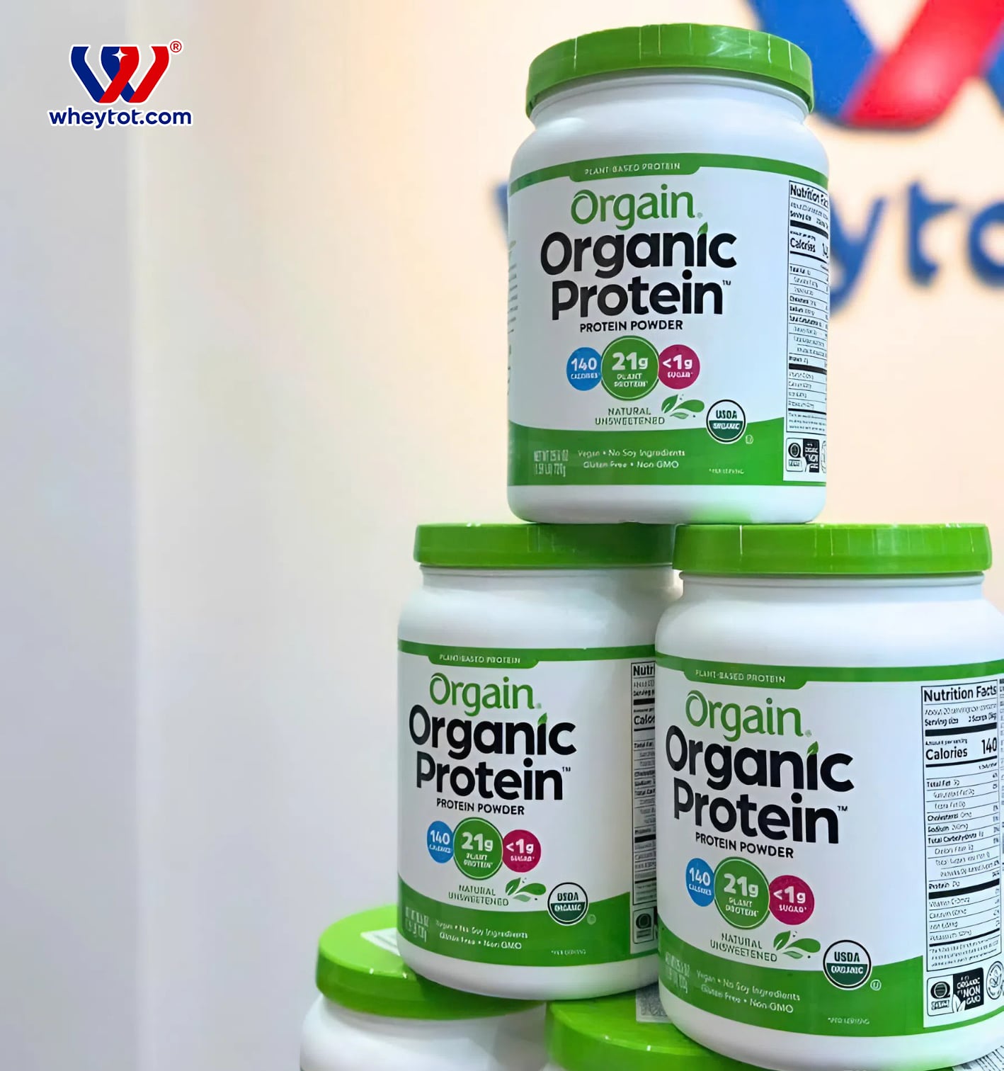 Orgain Organic Plant Protein Powder 720g (20 Servings)