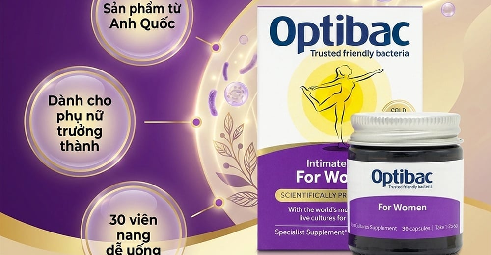 Vien nang Optibac For Women