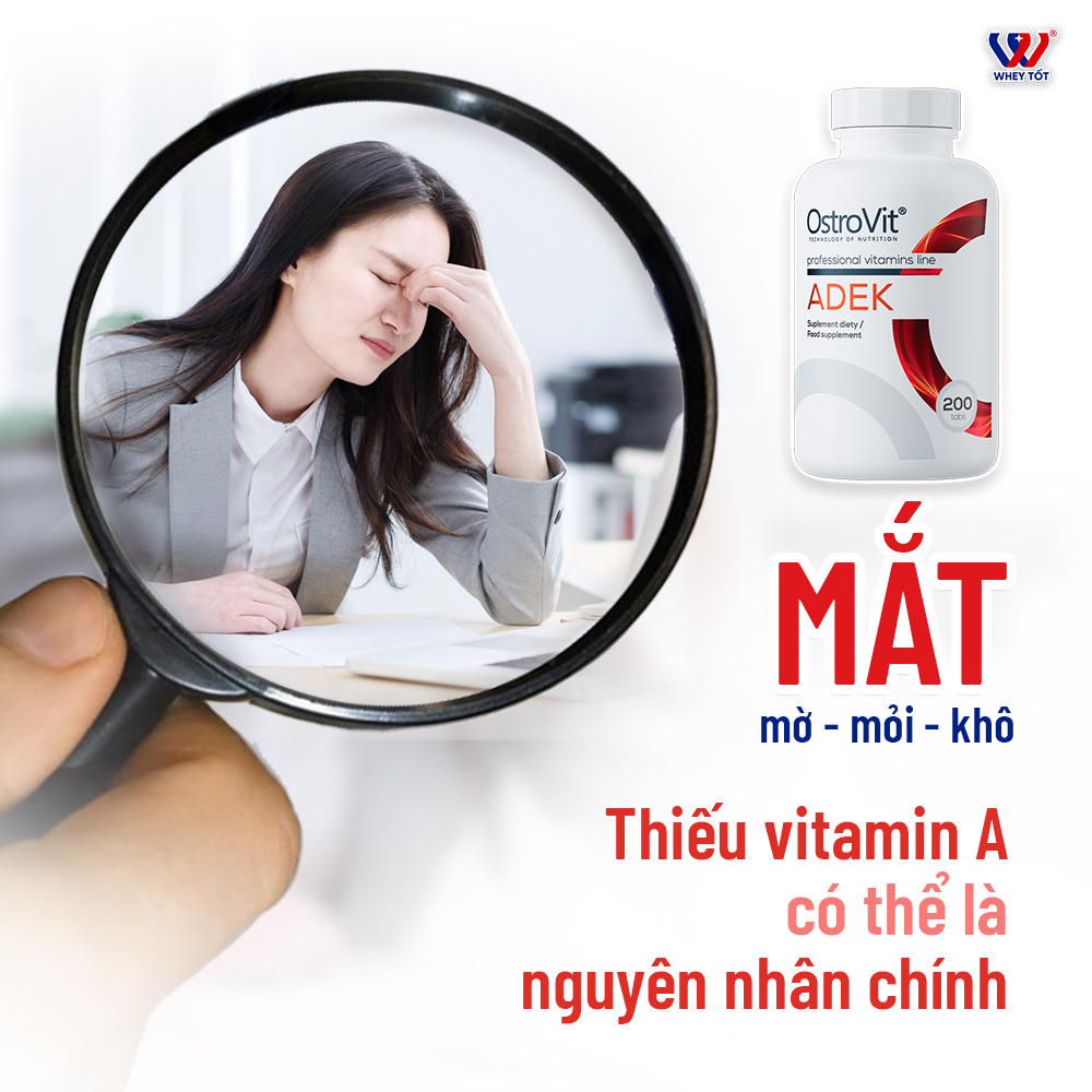 Ostrovit Viên Bổ Sung Vitamin A D E K | 200 Viên