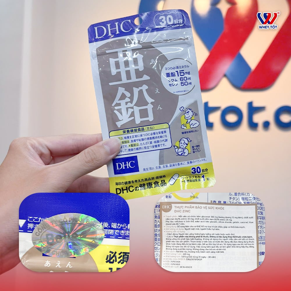 Viên Kẽm DHC Nhật Bản