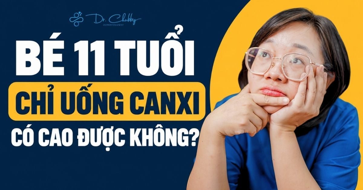 Trẻ Muốn Tăng Chiều Cao Nhưng Chỉ Uống Canxi Có Được Không?