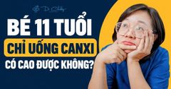 Trẻ Muốn Tăng Chiều Cao Nhưng Chỉ Uống Canxi Có Được Không?