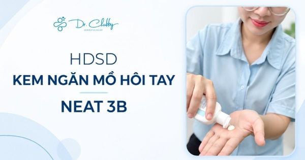 Cách Sử Dụng Kem Ngăn Mồ Hôi Tay Neat 3B Hand Saver Đúng Cách