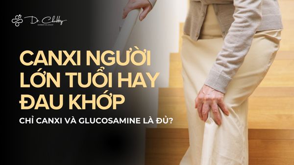 Người lớn tuổi hay đau khớp – chỉ cần canxi và glucosamine là đủ?