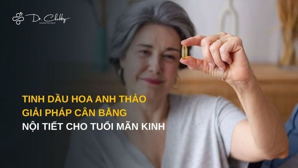 Tinh dầu hoa anh thảo: Giải pháp cho PMS và nội tiết tuổi tiền mãn kinh