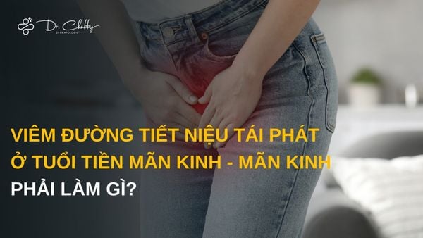Viêm Đường Tiết Niệu Tái Phát Ở Tuổi Tiền Mãn Kinh - Mãn Kinh Thì Phải Làm Gì?