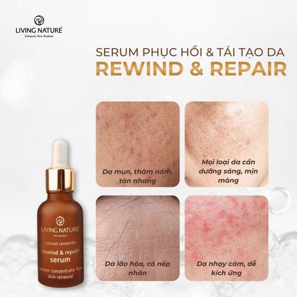 Serum phục hồi tái tạo da Rewind & Repair