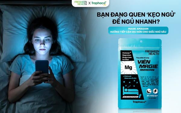 Vượt Qua Lệ Thuộc Megatolin: Magie Amagain – Giải pháp khoa học cho giấc ngủ sâu