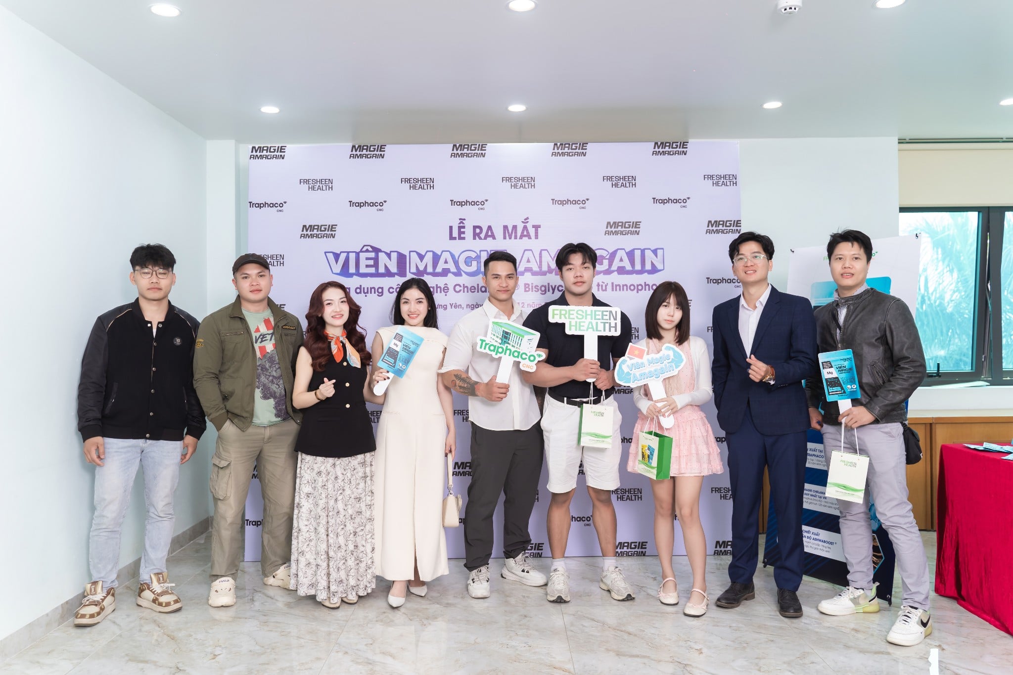 Fresheen Health - Traphaco CNC ra mắt Magie Amagain