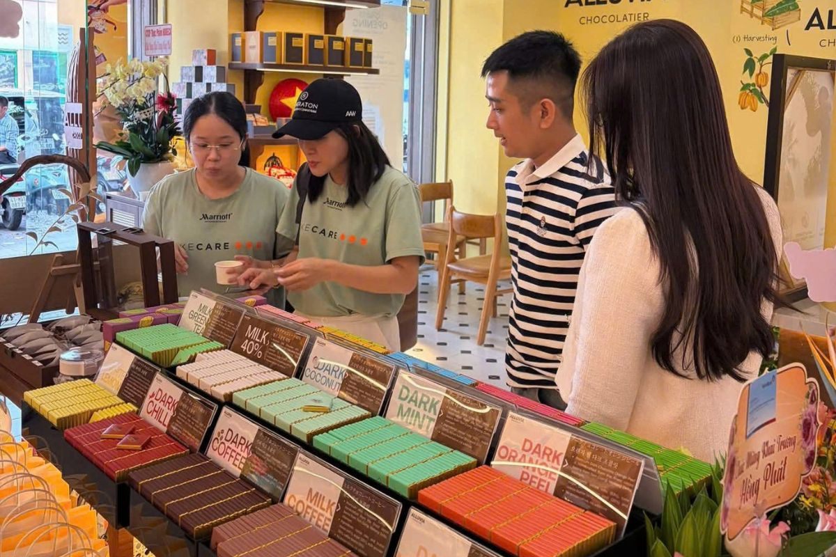Chocolate Việt lên đời thành quà tặng hút khách quốc tế