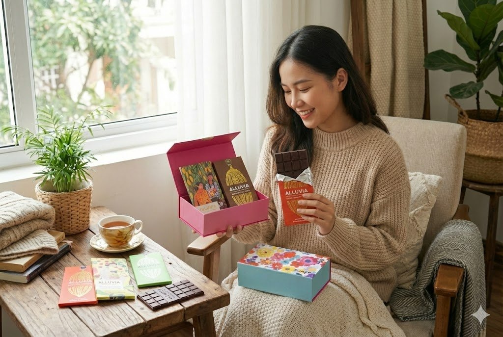 Socola thủ công - Món quà sức khỏe từ ca cao hữu cơ Việt Nam