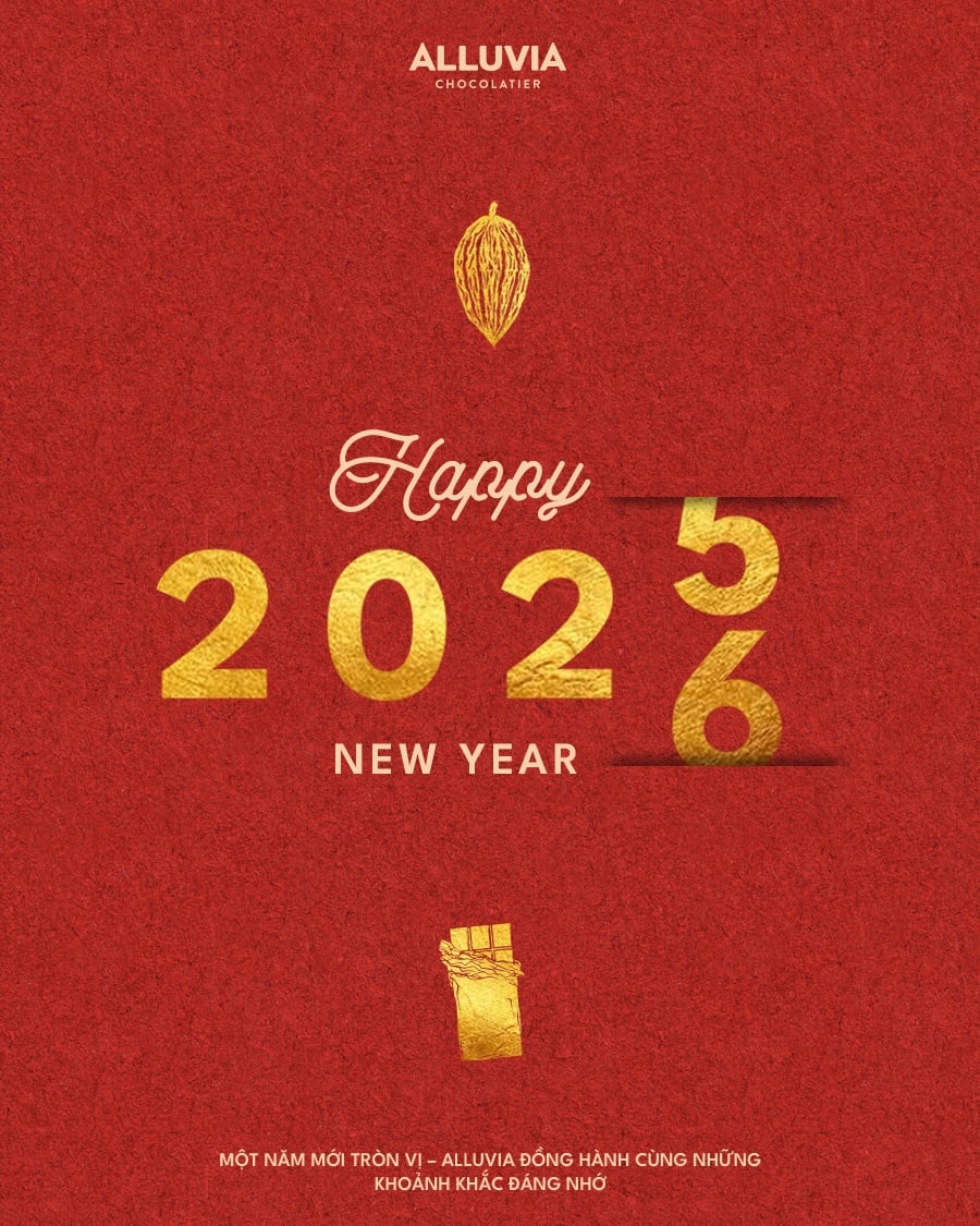 Alluvia Chocolatier: Khép lại hành trình năm 2025 và lời cảm ơn cho một năm đồng hành