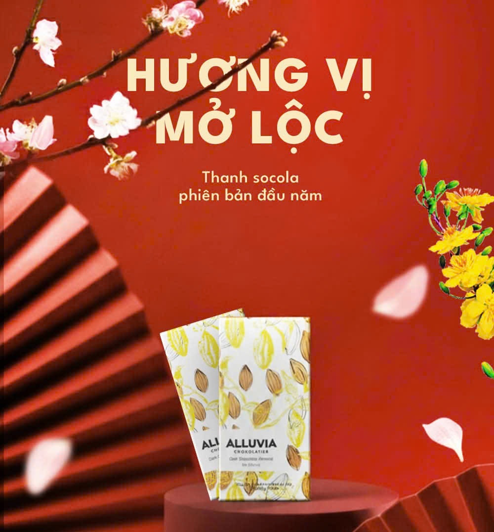 Socola đen hạnh nhân - Hương vị mở lộc đầu năm 2026