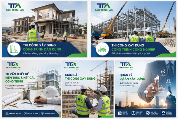 GIẢI PHÁP XÂY DỰNG TOÀN DIỆN TỪ TÂN THIÊN AN GROUP