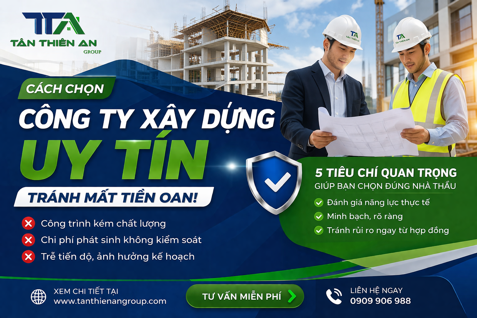 CÁCH CHỌN CÔNG TY XÂY DỰNG UY TÍN – TRÁNH MẤT TIỀN OAN