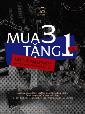 ƯU ĐÃI ĐỘC QUYỀN TẠI NÔM SOUVENIR | MUA 3 TẶNG 1