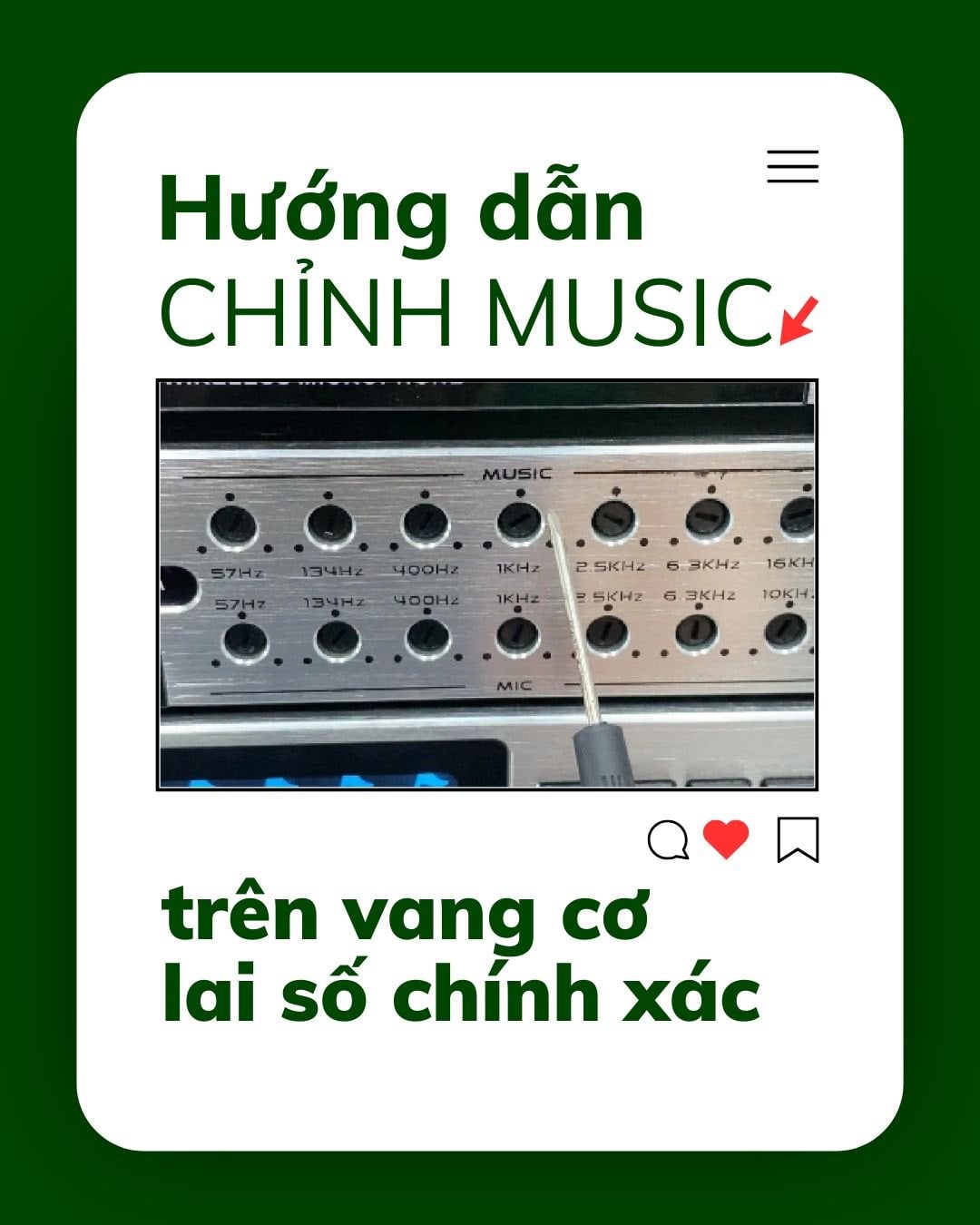 2 Cách Căn Chỉnh Music Trên Vang Cơ Lai Số PX8000 – Tối Ưu Bass, Mid, Treble