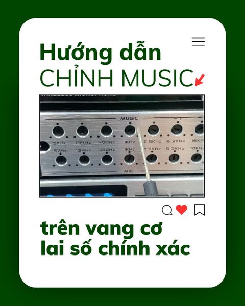 2 Cách Căn Chỉnh Music Trên Vang Cơ Lai Số PX8000 – Tối Ưu Bass, Mid, Treble