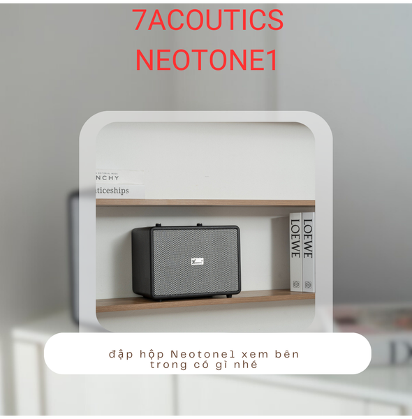 Đập hộp loa Bluetooth Neotone1 xem có gì nhé