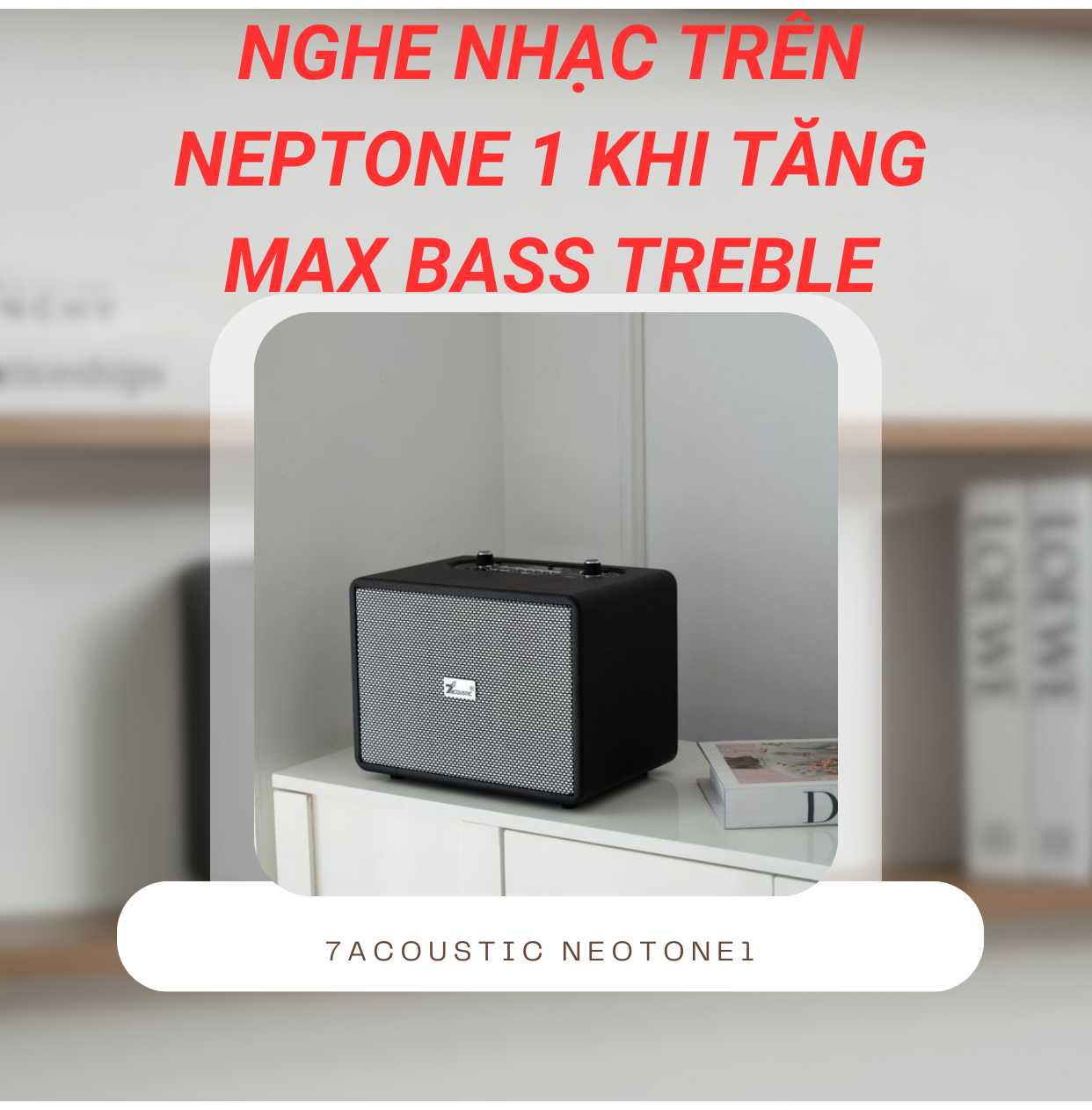 tăng max bass treble và thử nghe nhạc?