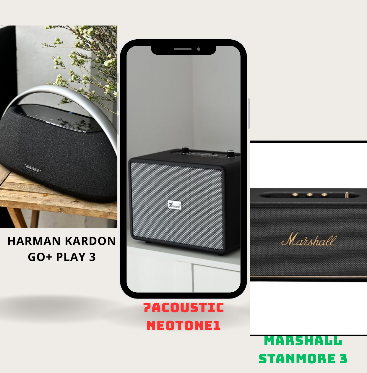 có nên chọn các thương hiệu nổi tiếng như Marshall, JBL...?