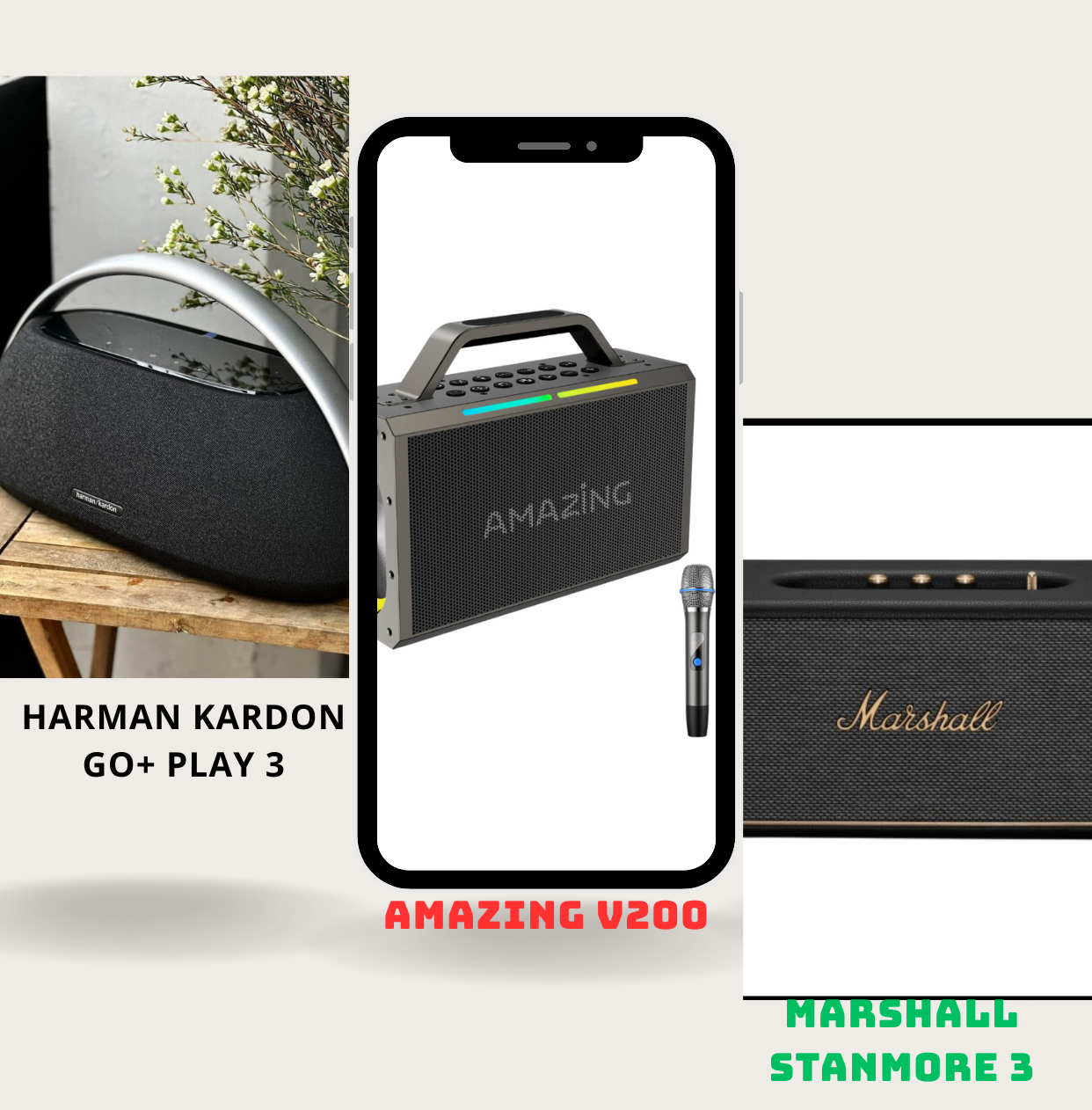 So sánh 3 dòng loa trên 5triệu?