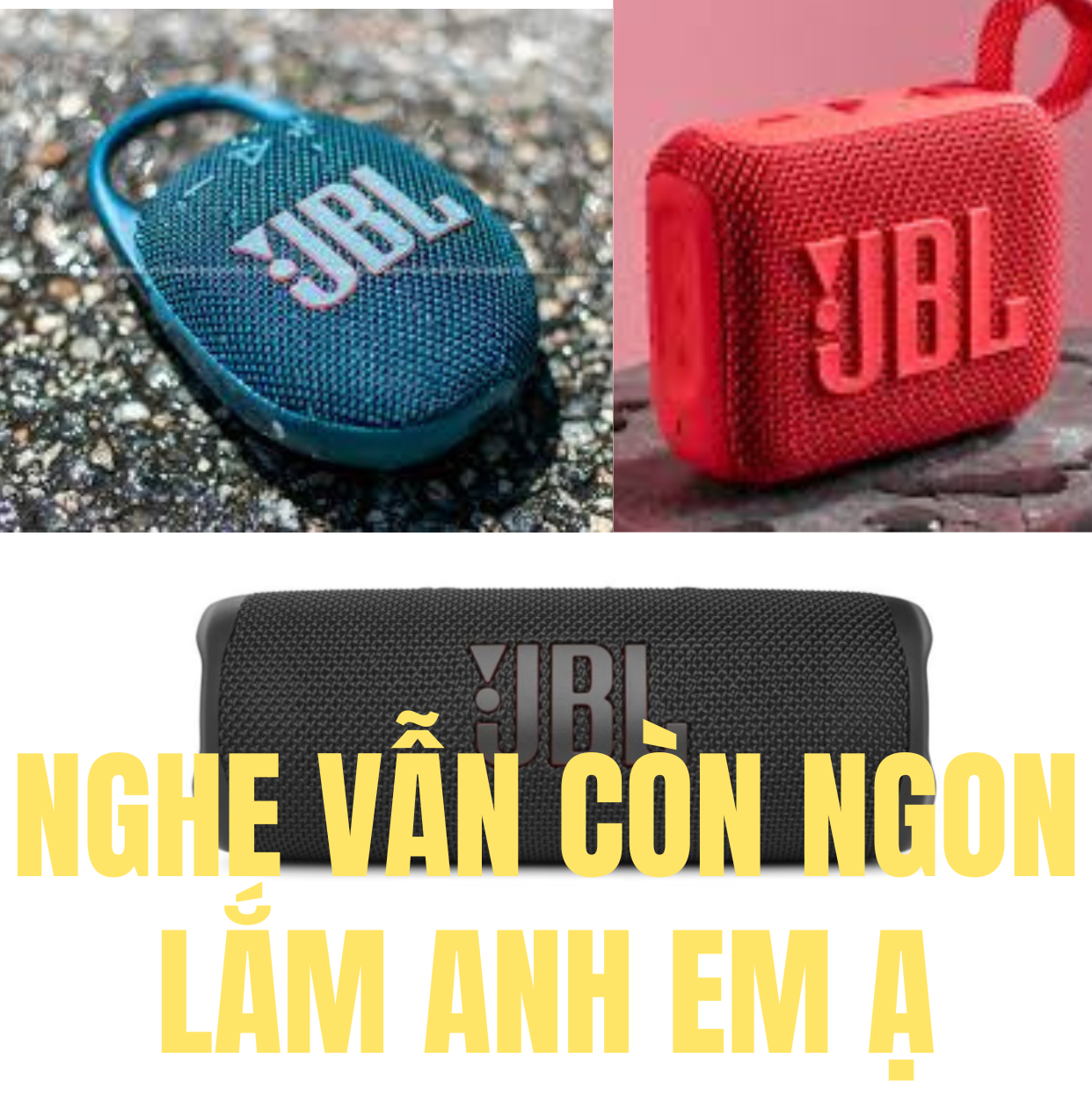 Sau 1 ngày test nước 3 chiếc loa JBL sẽ ra sao?
