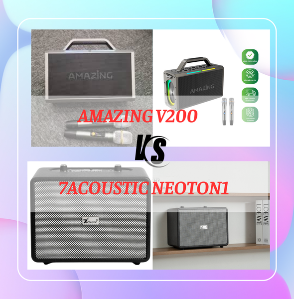 🔊 So sánh NeoTone1 và V200 – Ngoại hình, thiết kế và chất âm