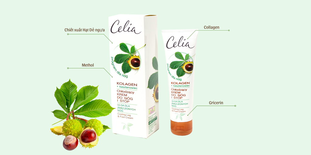 Tài liệu báo cáo và nghiên cứu khoa học của kem thoa tĩnh mạch Celia