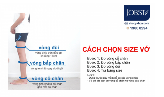 Cách đo size vớ y khoa?